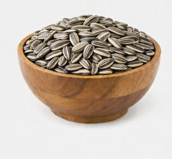 Striped sunflower seeds